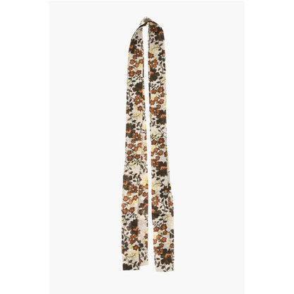 Dsquared² Floral-Motif Silk Foulard