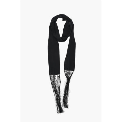 Dsquared² Silk Foulard with Fringes