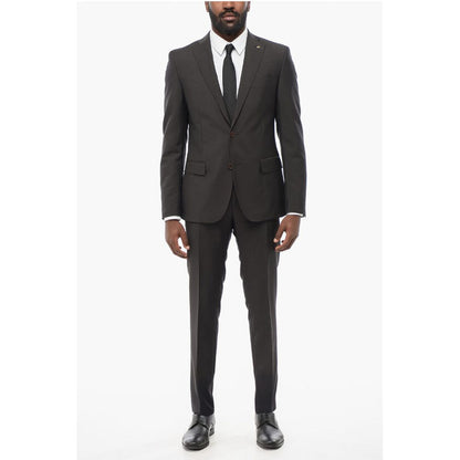Corneliani Blanded Merino Wool REFINED Suit with Flap Pockets