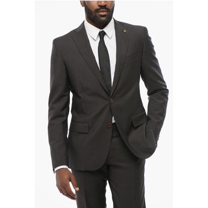 Corneliani Blanded Merino Wool REFINED Suit with Flap Pockets