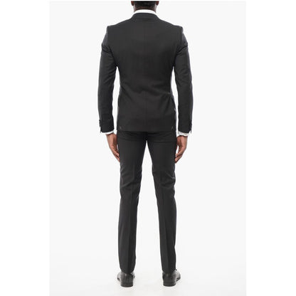 Corneliani Three-Pieces Suite with Satin Peak Lapel