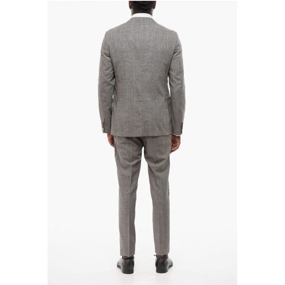 Corneliani CC Collection Herringbone Motif RETAILORED with Flap Pockets