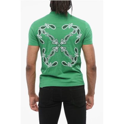 Off-White Slim-Fit BANDANA Embroidered T-shirt