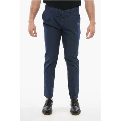 Corneliani Cotton Pants with Belt Loop