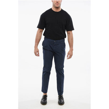 Corneliani Cotton Pants with Belt Loop