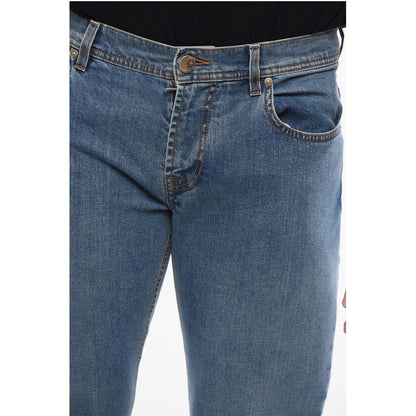 Corneliani Faded Effect Regular Fit Denims