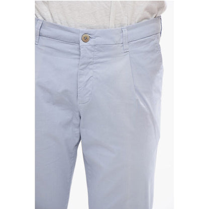 Corneliani Cotton Chinos Pants with Four Pockets