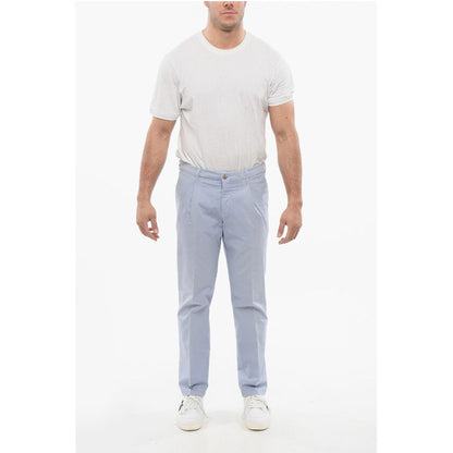 Corneliani Cotton Chinos Pants with Four Pockets