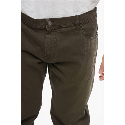 Corneliani ID 5-Pocketed Cotton Blend Pants