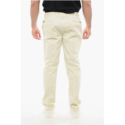 Corneliani Stretch Cotton Pants with Zipped Pockets