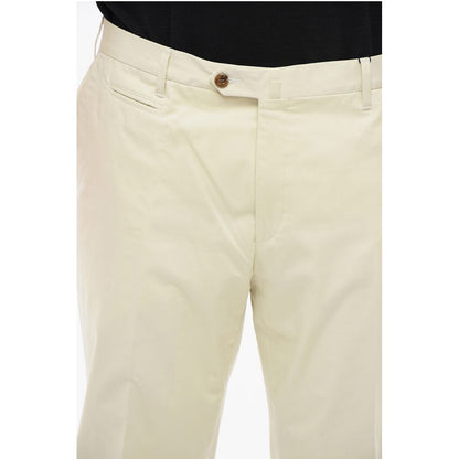 Corneliani Stretch Cotton Pants with Zipped Pockets