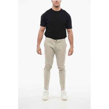 Corneliani CC COLLECTION Stretch Cotton Chinos Pants