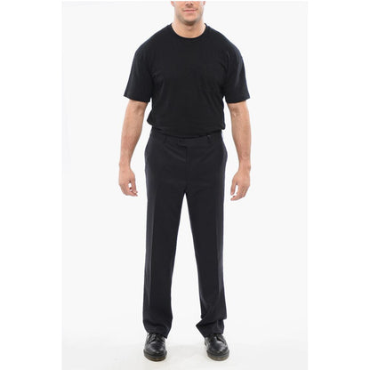 Corneliani Virgin Wool MANTUA Pants with Belt Loops