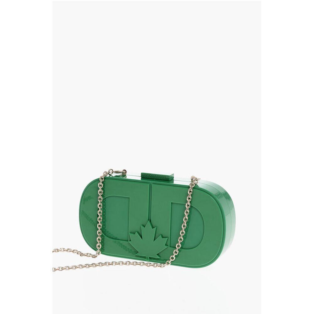 Dsquared² Rigid DEAN & DAN Clutch with Shoulder Chain