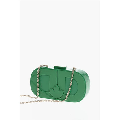 Dsquared² Rigid DEAN & DAN Clutch with Shoulder Chain
