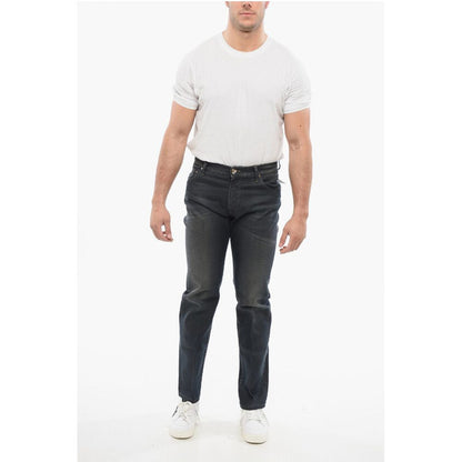 Corneliani ID Stone-washed Straight-Fit Jeans