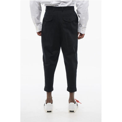 Ami Alexandre Mattiussi Single-pleated Carrot Fit Chinos Pants