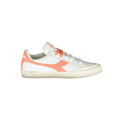 Diadora Sneaker Donna Pelle Bianca
