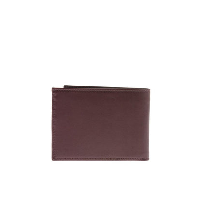 Corneliani Solid Color Soft Leather Wallet