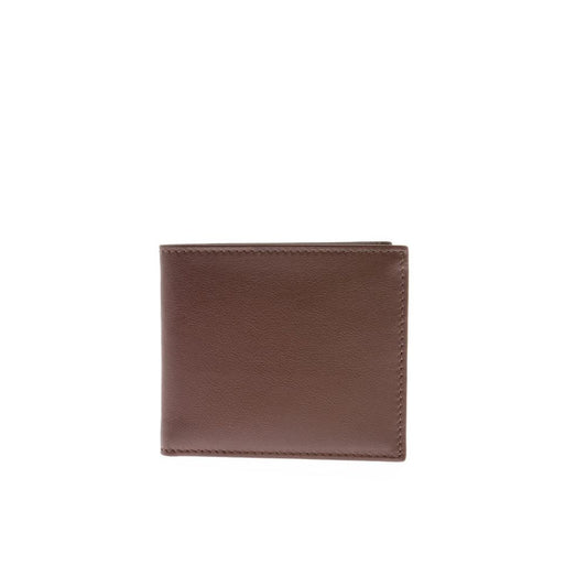 Corneliani Solid Color Soft Leather Wallet