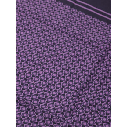 Dolce & Gabbana Purple Silk Handkerchief