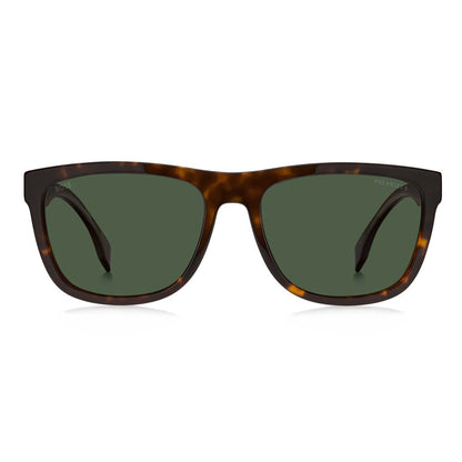 Hugo Boss Brown Haircalf Sunglasses