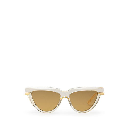 Bottega Veneta Beige Haircalf Sunglasses