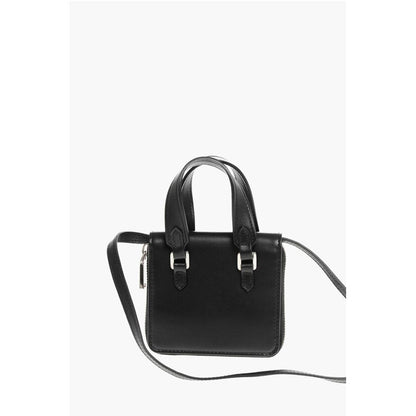 Dsquared² Leather MINIBAG Wallet with Shoulder Strap