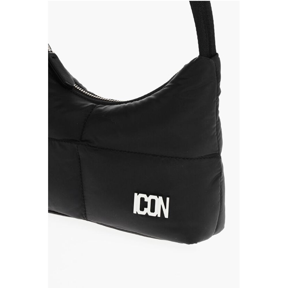 Dsquared² Quilted Nylon ICON Hobo Bag