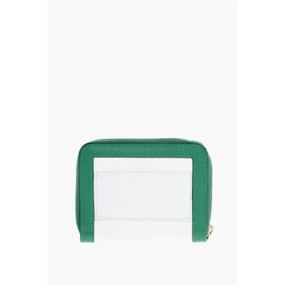 Dsquared² Textured Leather Wallet with Zipped Closure
