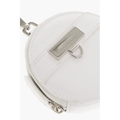 Dsquared² Leather Purse with Carabiner
