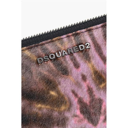 Dsquared² Tie Dye Pony Hair Wallett