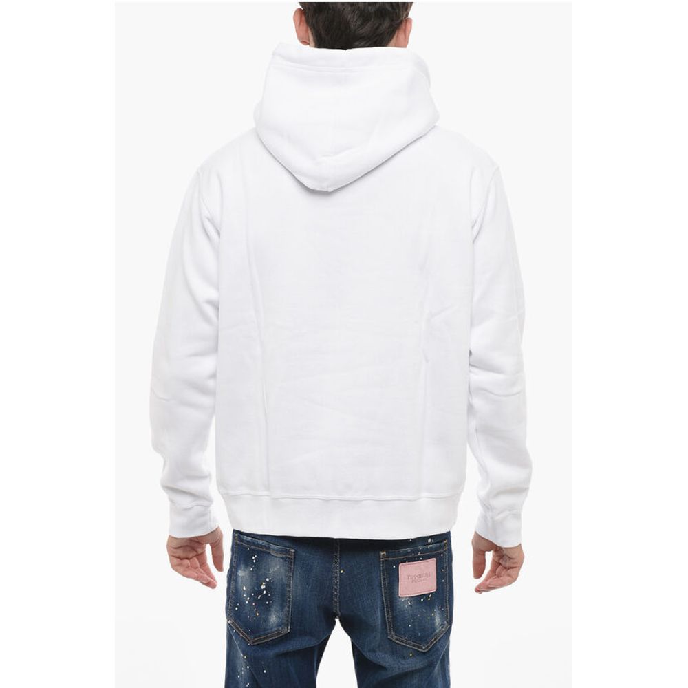 Dsquared² Cool Fit Hooded Sweatshirt with Embossed Logo