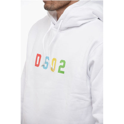 Dsquared² Cool Fit Hooded Sweatshirt with Embossed Logo