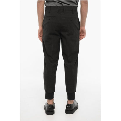 Neil Barrett Slim Fit JACK Pants with Elastic Ankle