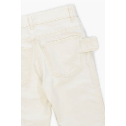 Bottega Veneta 5 Pocket Plain Colour Denim Pants