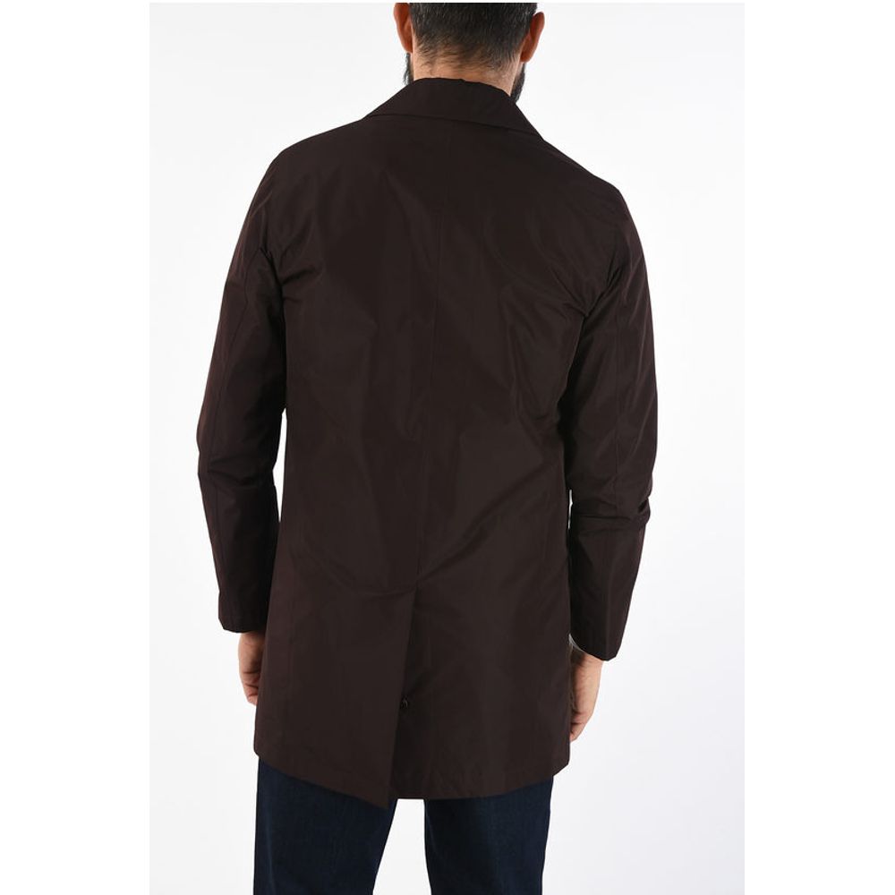Corneliani three-quarter length chesterfield coat