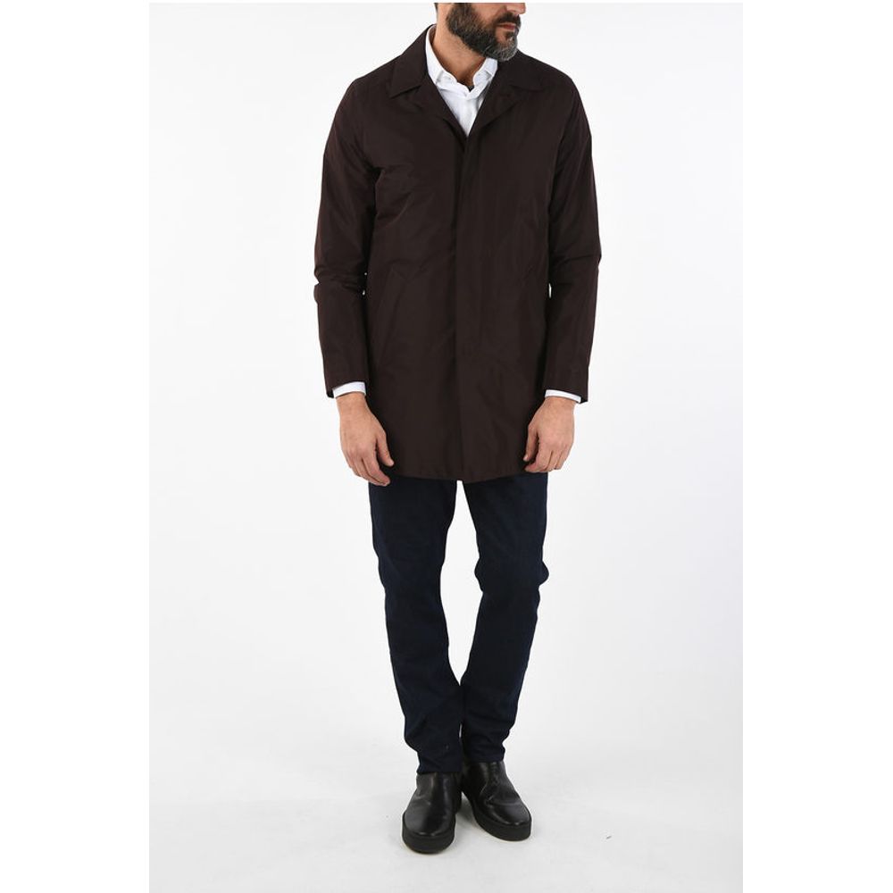 Corneliani three-quarter length chesterfield coat