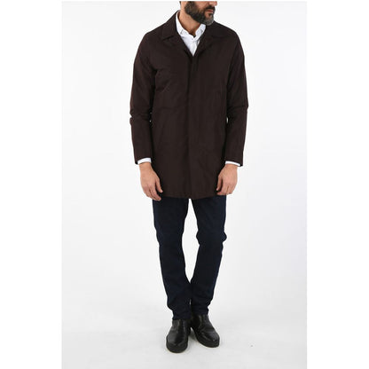 Corneliani three-quarter length chesterfield coat