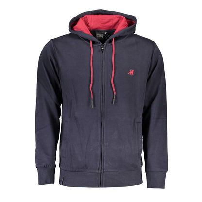 U.S. Grand Polo Blue Cotton Men Sweater