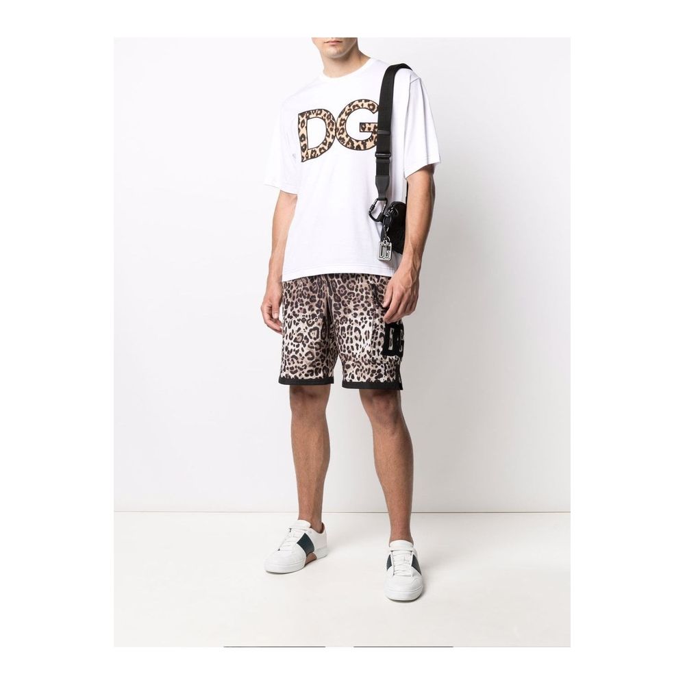 Dolce & Gabbana White Cotton T-Shirt