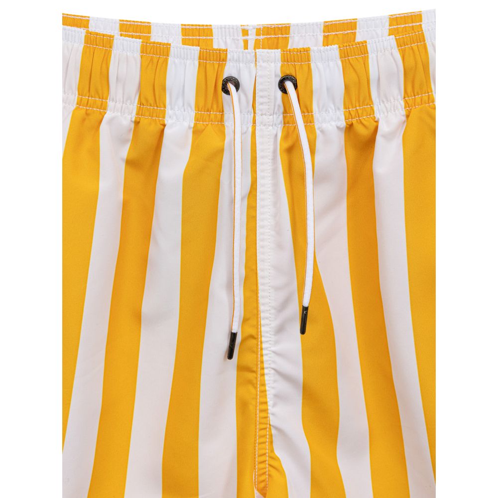 Emporio Armani Yellow Polyester Swimwear