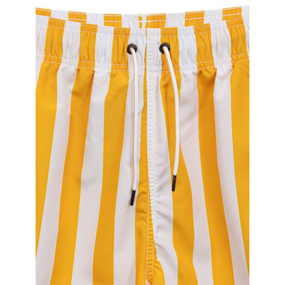 Emporio Armani Yellow Polyester Swimwear