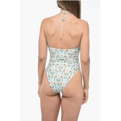 Agua by Agua Bendita Lace-Up SANDALO One-Piece Swimsuit