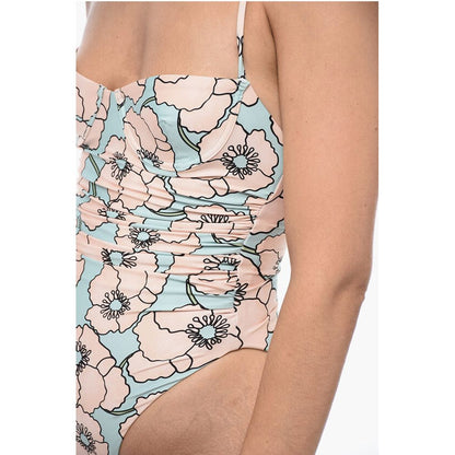 Agua by Agua Bendita Gathered RABANO One-Piece Swimsuit