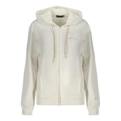 North Sails White Cotton Women Sweater