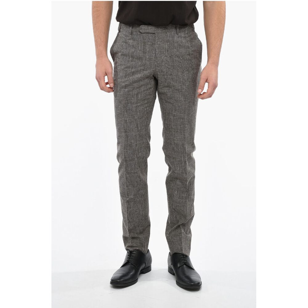 Corneliani CC COLLECTION District Check RESET Cotton Blend Suit