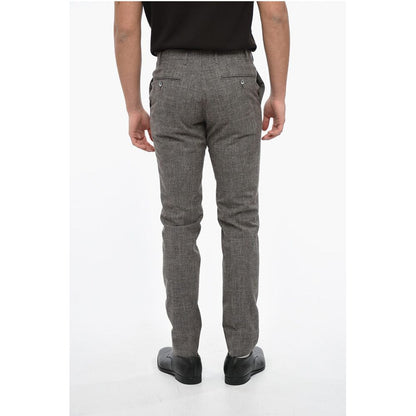 Corneliani CC COLLECTION District Check RESET Cotton Blend Suit