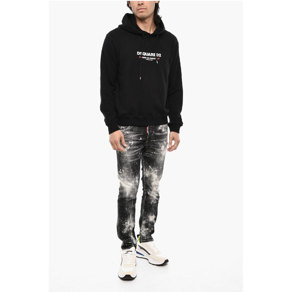 Dsquared² Cotton Hoodie with print