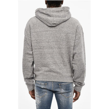 Dsquared² Cotton Hoodie with Embossed Logo